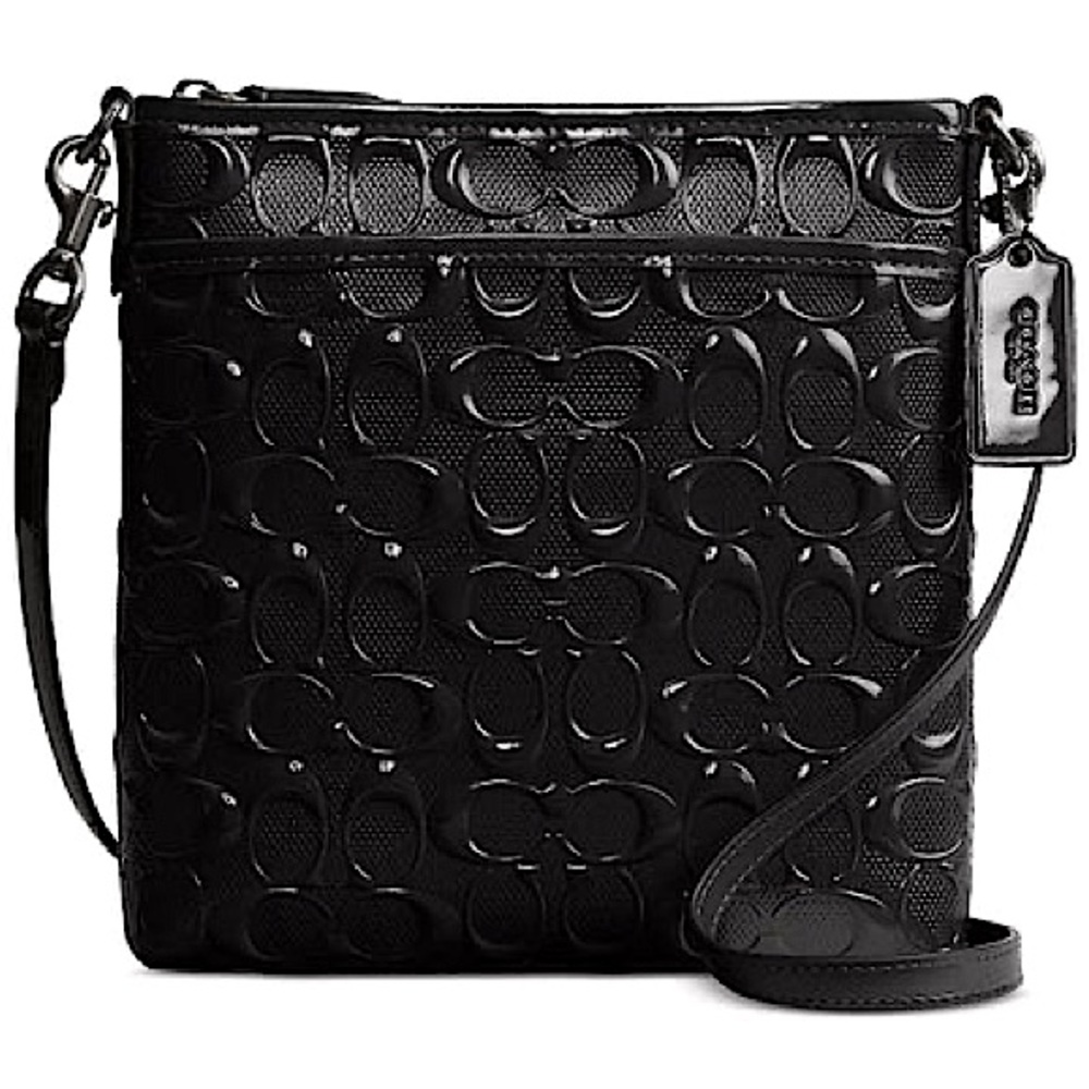 NWT Coach Black Messenger Crossbody Purse